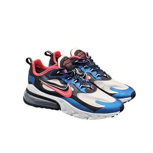 Nike Men's Size 8 US GUC Air Max 270 React Time‎ Capsule Red White Blue Sneakers